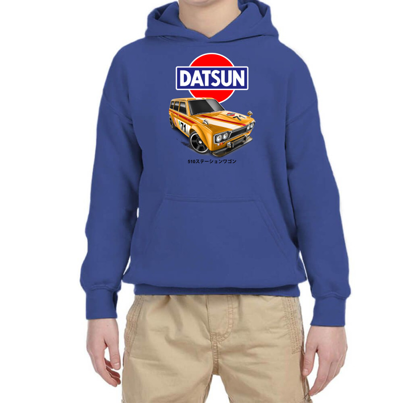 Dattosan (ダットサン) Youth Hoodie by slimrudebwoy | Artistshot