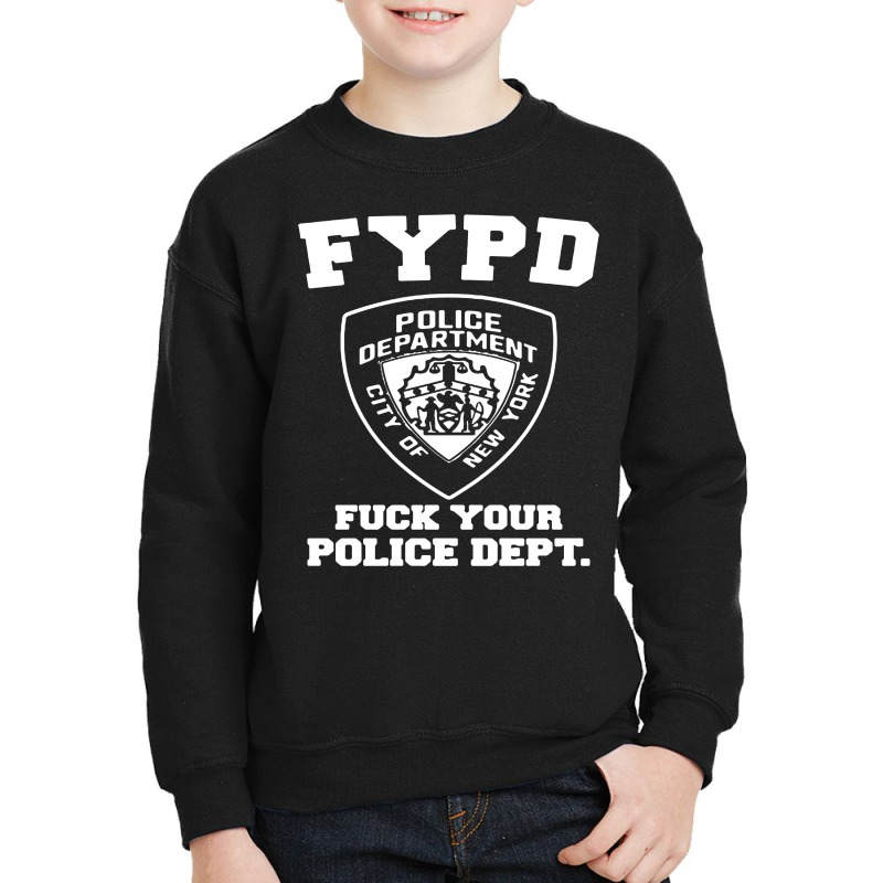 Funny Hilarious Police Dept Youth Sweatshirt | Artistshot