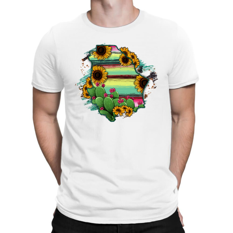 Chihuahua State Of Mexico Map T-shirt | Artistshot