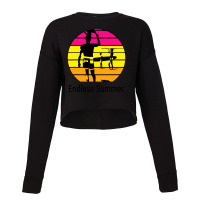 Satellite Beach Florida Palm Tree Island Cropped Sweater | Artistshot