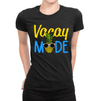 Vacay Mode Shirt Pineapple Ladies Fitted T-shirt | Artistshot