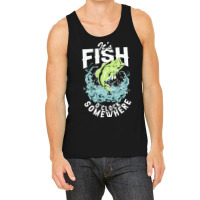 Fisherman T  Shirt Its  Fish O'clock Somewhere T  Shirt Tank Top | Artistshot