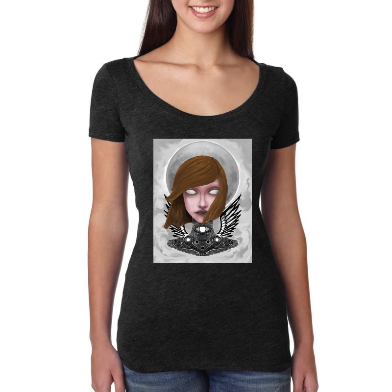 My Private Goddess Women's Triblend Scoop T-shirt by Knife.vs.face | Artistshot