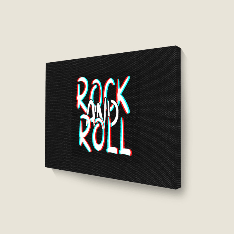 Rock And Roll Landscape Canvas Print | Artistshot