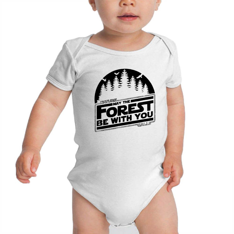 May The Forest Be With You Nature Baby Bodysuit by atereabag | Artistshot