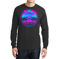 Rosario Islands T  Shirt Rosario Islands Beach Colombia, Palm Trees Su Long Sleeve Shirts | Artistshot