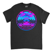 Rosario Islands T  Shirt Rosario Islands Beach Colombia, Palm Trees Su Classic T-shirt | Artistshot