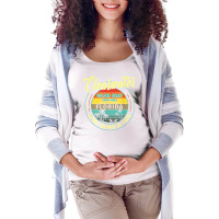 Clearwater Beach Florida   Summer Clearwater Beach T Shirt T Shirt Maternity Scoop Neck T-shirt | Artistshot