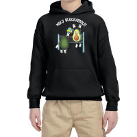 Holy Blockamole! Guacamole Player Blocker Volleyball T Shirt Youth Hoodie | Artistshot