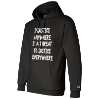 Mlk Quote  Martin Luther King Jr Day  Black History Month Champion Hoodie | Artistshot