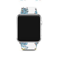 Alaaddin's Magic Lamp Blue Genie Apple Watch Band | Artistshot