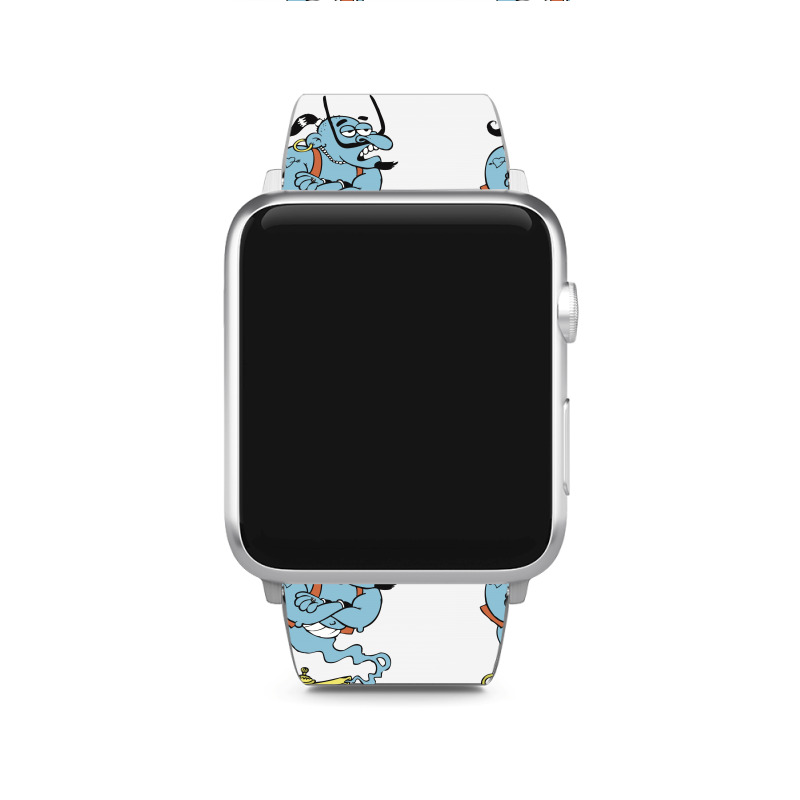 Alaaddin's Magic Lamp Blue Genie Apple Watch Band | Artistshot