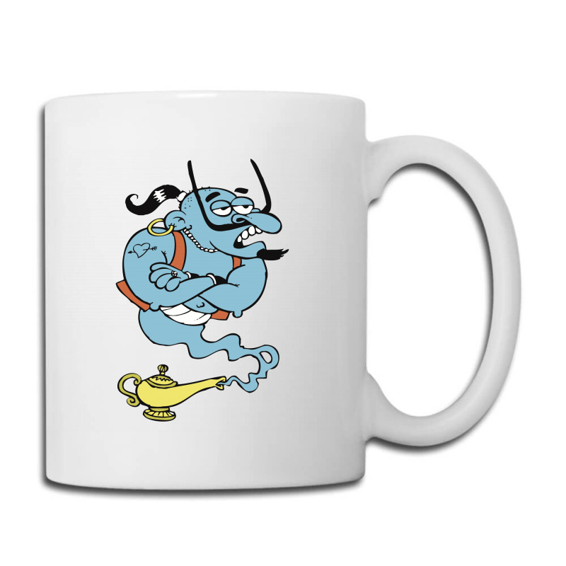 Alaaddin's Magic Lamp Blue Genie Coffee Mug | Artistshot