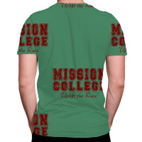 Mission College Maroon All Over Men's T-shirt | Artistshot