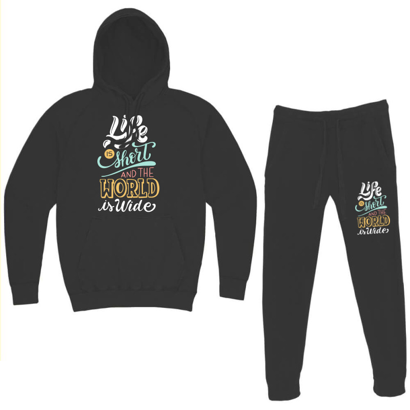 Life & World Hoodie & Jogger Set | Artistshot