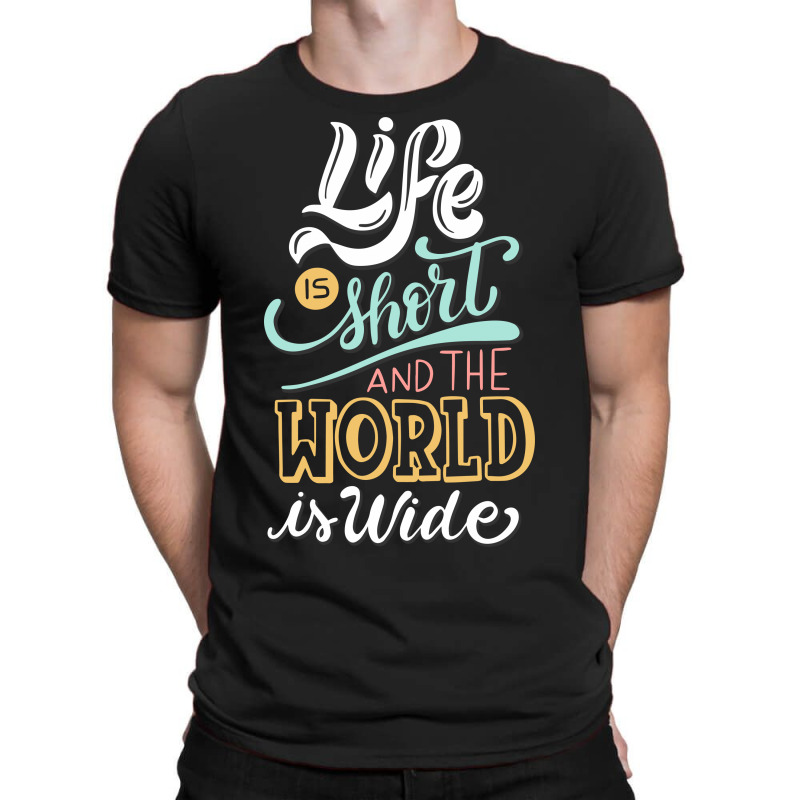 Life & World T-shirt | Artistshot