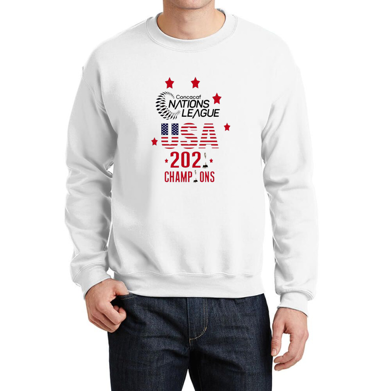 Concacaf Nations League Usa 2021 Cup Champions Crewneck Sweatshirt by makroniasin | Artistshot