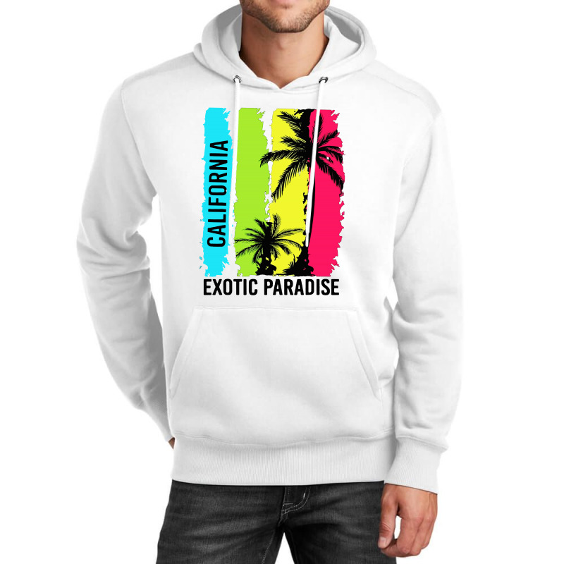 California Paradise Unisex Hoodie by William Art | Artistshot