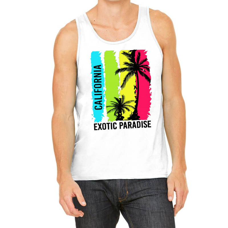 California Paradise Tank Top by William Art | Artistshot