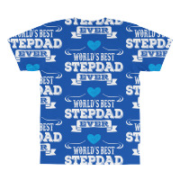 Worlds Best Stepdad Ever 1 All Over Men's T-shirt | Artistshot