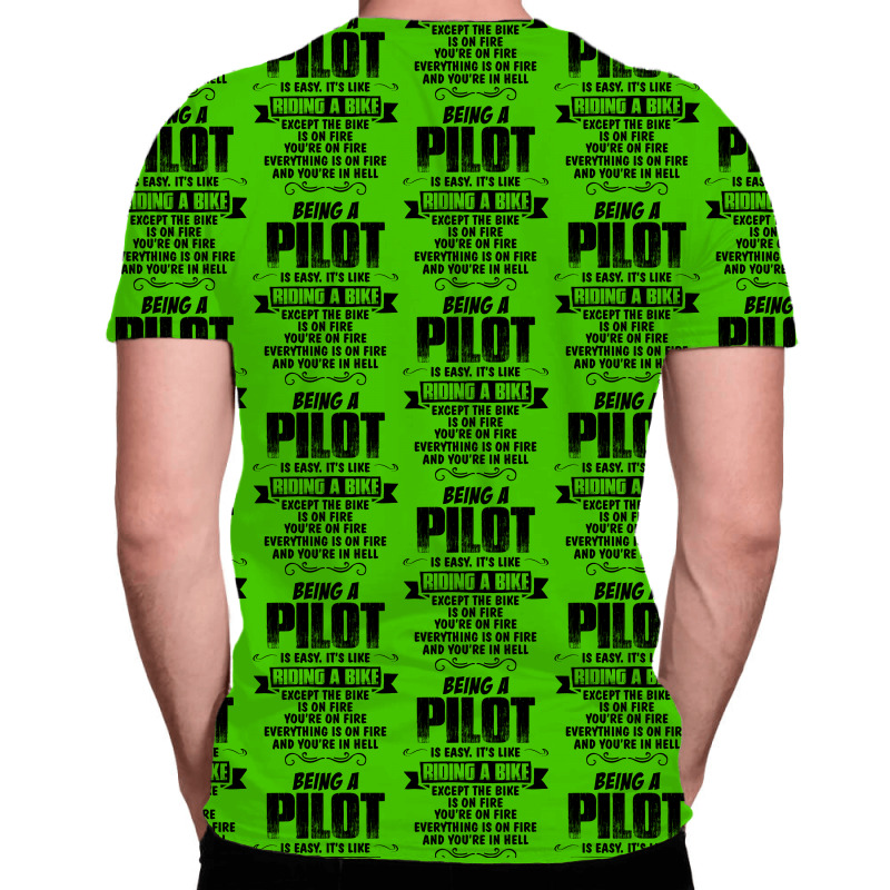 Being A Pilot Copy All Over Men's T-shirt | Artistshot