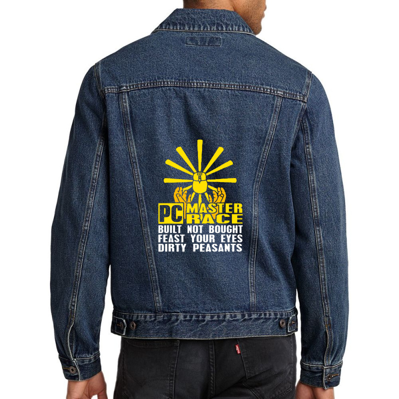 Pc Gaming Men Denim Jacket by sinimain | Artistshot