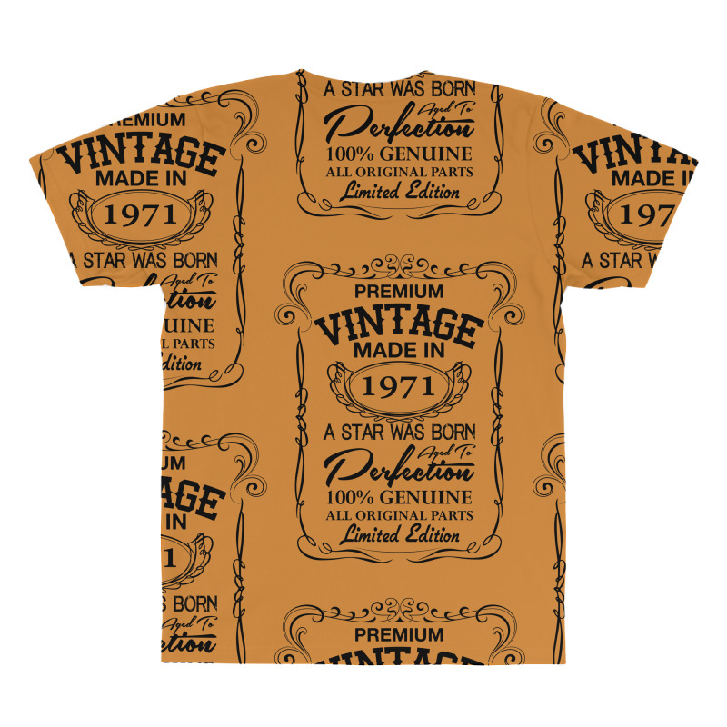 Vintage Made In 1971 All Over Men's T-shirt | Artistshot