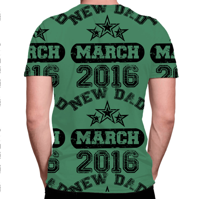 Dad To Be March 2016 All Over Men's T-shirt | Artistshot