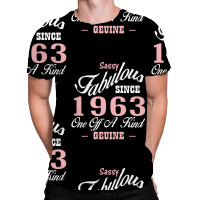 Sassy Fabulous Since 1963 Birthday Gift All Over Men's T-shirt | Artistshot