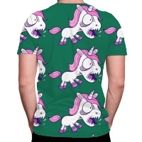 Angry Unicorn All Over Men's T-shirt | Artistshot