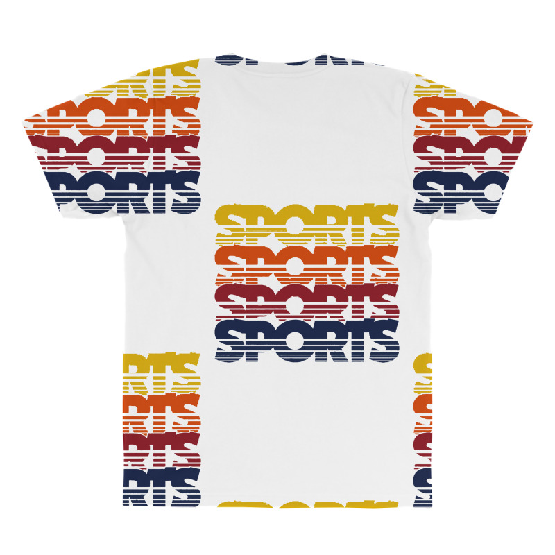 Vintage Sports All Over Men's T-shirt | Artistshot