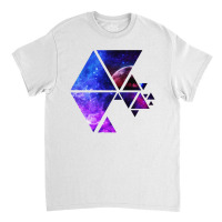 Awesome, Futuristic Galactic Polygon Stars Classic T-shirt | Artistshot