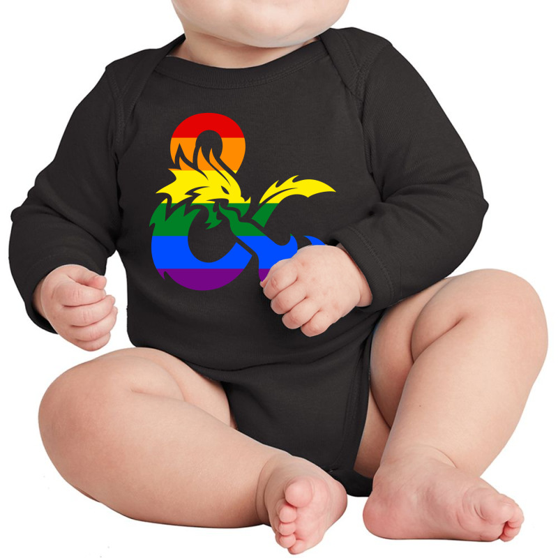 Fun Flavortown Dragon Long Sleeve Baby Bodysuit by saterseim | Artistshot