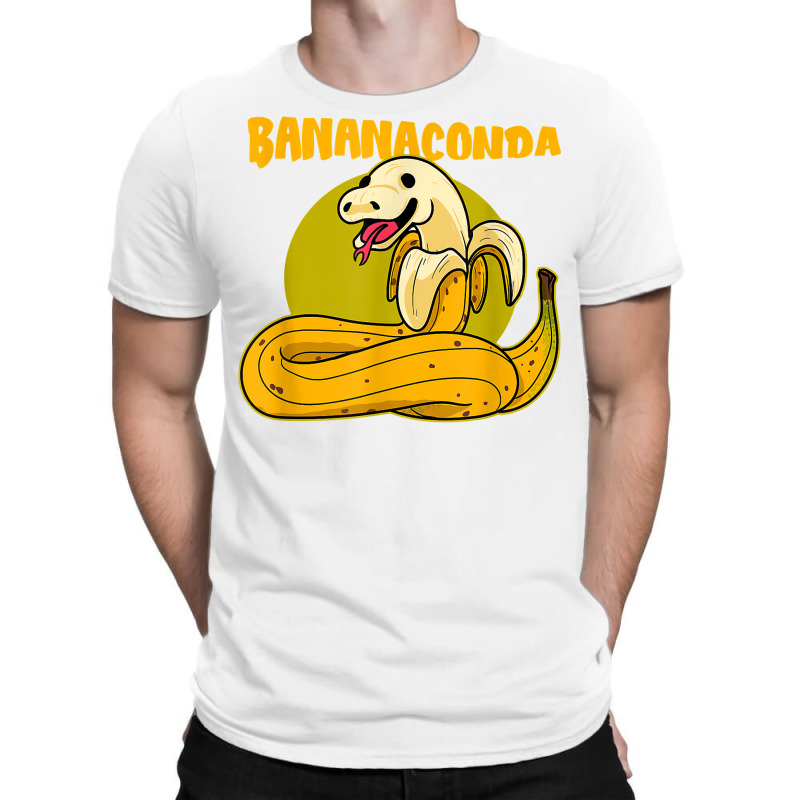 Bananaconda Snake With Banana Pyjamas Anaconda Python T Shirt T-shirt. By  Artistshot