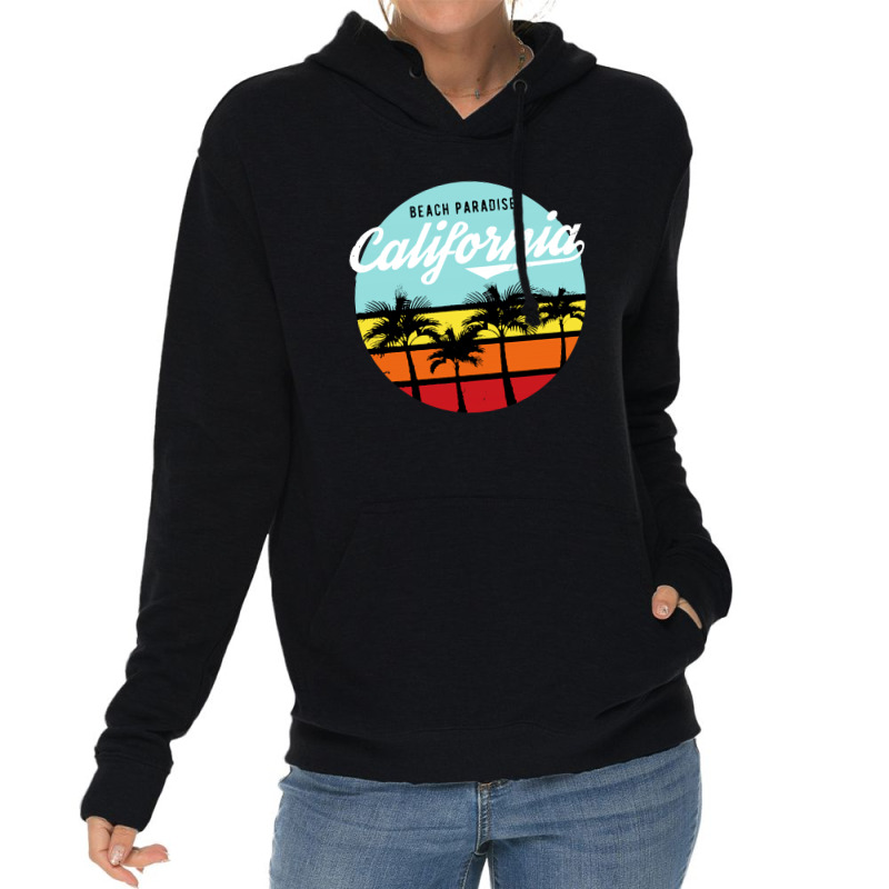 California Los Angeles Lightweight Hoodie by atereabag | Artistshot