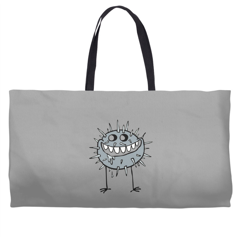 Cute, Cartoon, Absurd, Germ, Bacteria, Creature 01 2 Weekender Totes | Artistshot