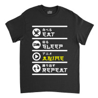 Eat Japan Tee Funny Black Sleep Classic T-shirt | Artistshot