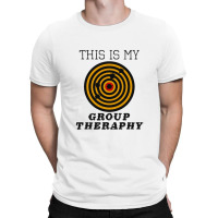 This Is My Group Therapy Shooting Target T-shirt | Artistshot