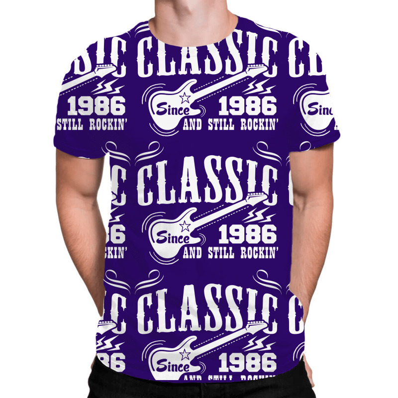 Classic Since 1986 All Over Men's T-shirt | Artistshot