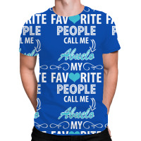 My Favorite People Call Me Abuelo All Over Men's T-shirt | Artistshot