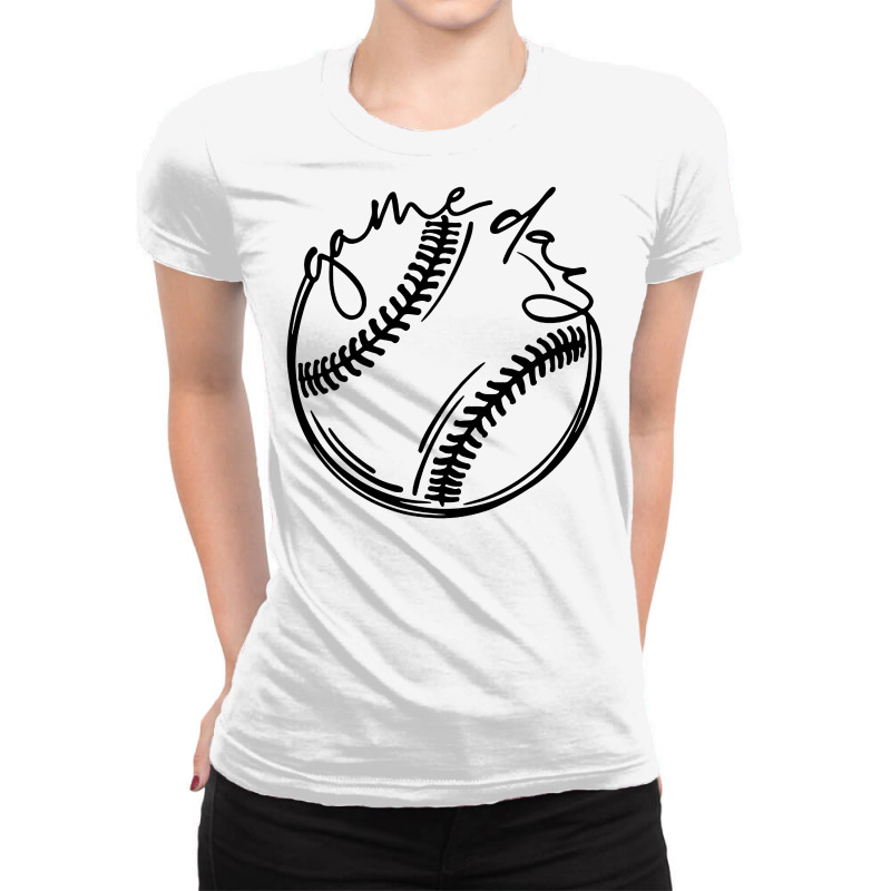 Game Day Baseball Baseball All Over Women's T-shirt | Artistshot