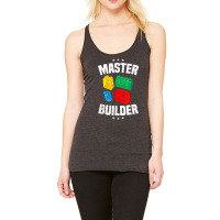 Master Builder Kids Building Blocks Brick Toy Boys Men T Shirt Racerback Tank | Artistshot