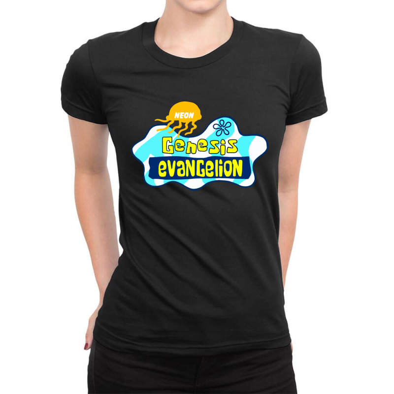 Neon Genesis Evangelion Ladies Fitted T-Shirt by Kimochi | Artistshot