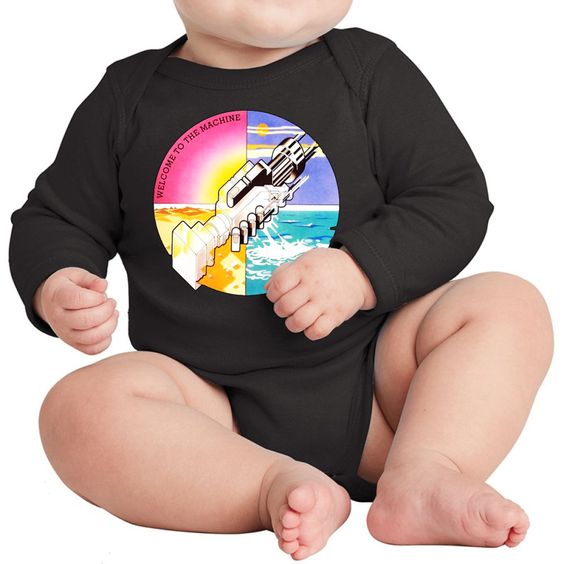 Machine Hand Long Sleeve Baby Bodysuit by Kimochi | Artistshot