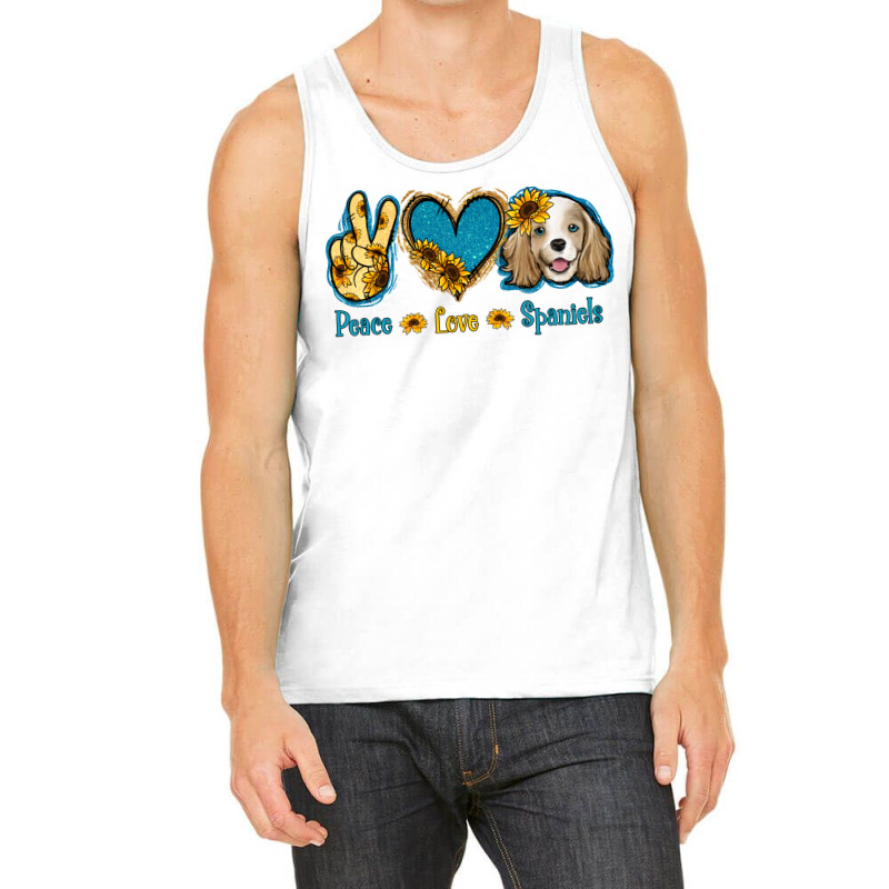 Peace Love Cocker Spaniel Tank Top by Jasminsmagicworld | Artistshot