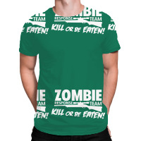 Zombie Response Team All Over Men's T-shirt | Artistshot