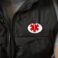 Star Of Life Emergency Medical Services Symbol, Ambulance, Oval Patch | Artistshot