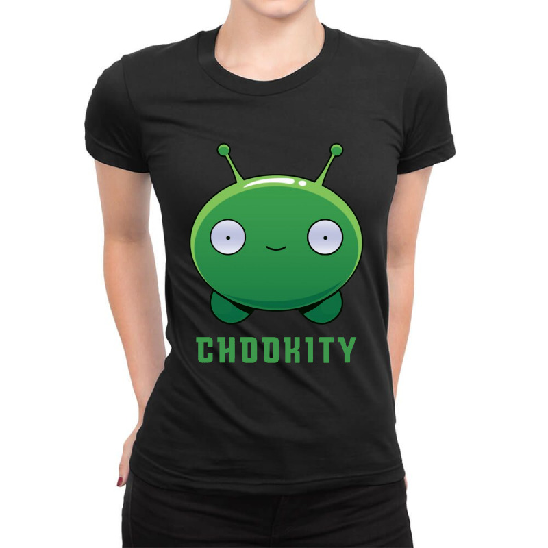 Final Space Chookity Ladies Fitted T-Shirt by scarlettzoe | Artistshot