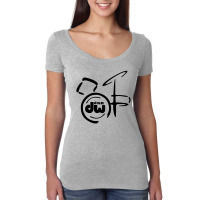 Drum Music Instrument Women's Triblend Scoop T-shirt | Artistshot