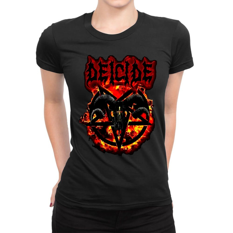 Deicide Special Art Ladies Fitted T-Shirt by Citra Ciko | Artistshot